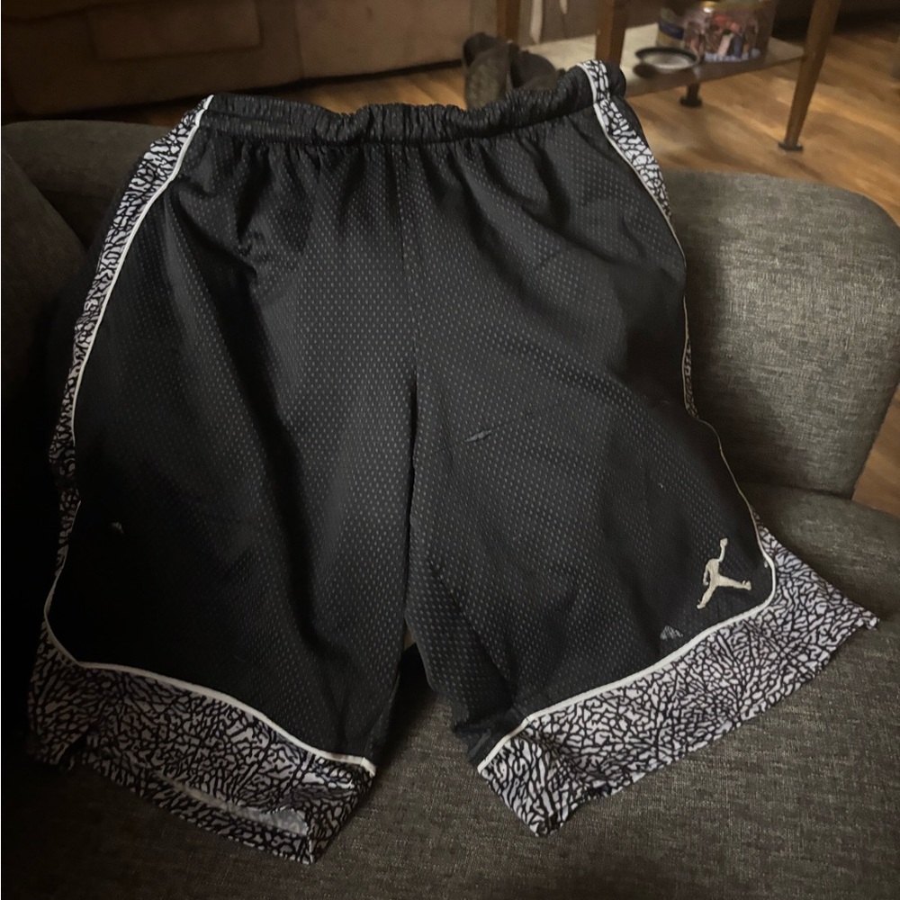 Basketball shorts used for basketball practice but still pretty new